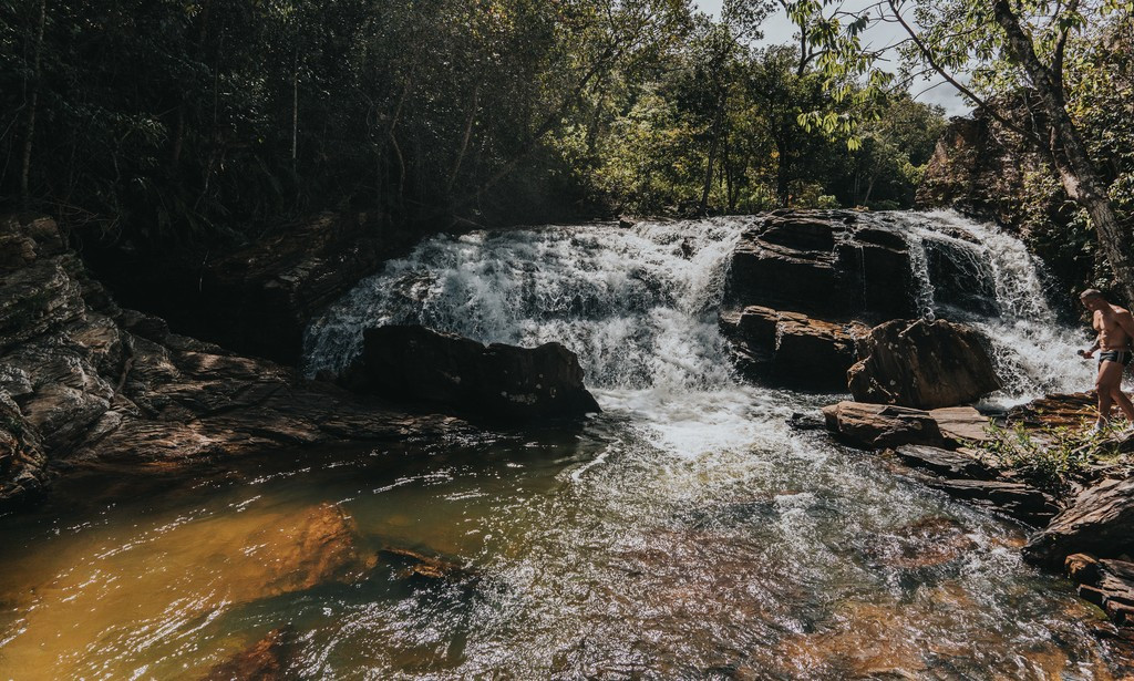 Cachoeira Santa Maria, Lazaro e Véu da noiva