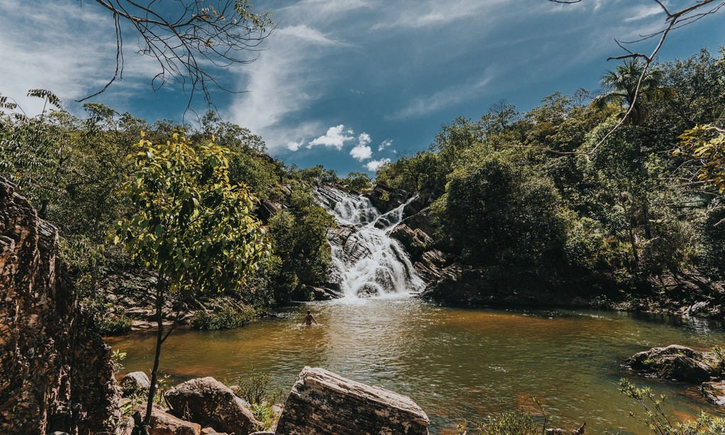 Cachoeira Santa Maria, Lazaro e Véu da noiva