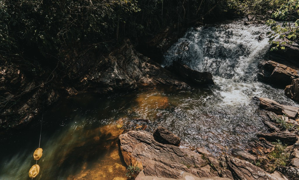 Cachoeira Santa Maria, Lazaro e Véu da noiva